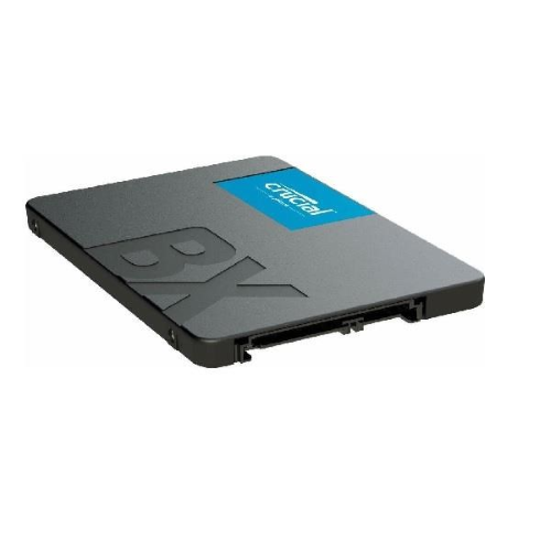 CRUCIAL BX500 CT500BX500SSD1 SSD 500GB 2.5" SATA III 3D NAND READ:540MB/S WRITE:500MB/S BLACK